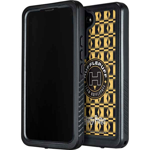 Wizarding Worlds Harry Potter Team Hufflepuff Galaxy S24 Waterproof Case